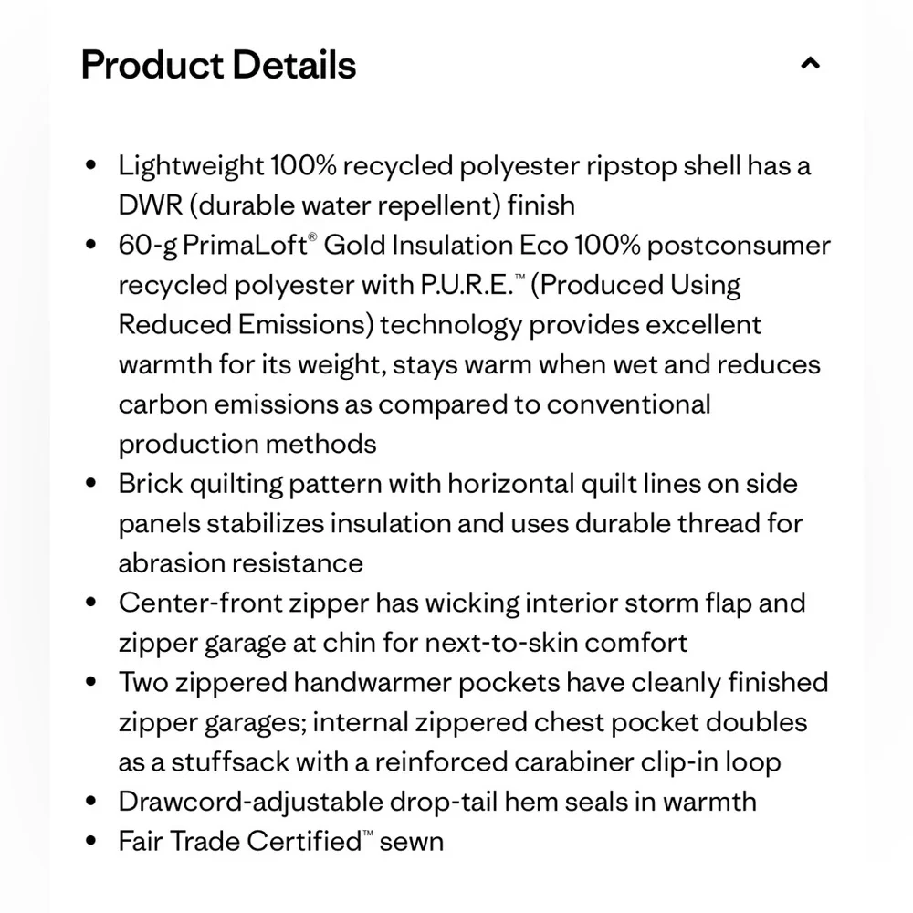 Patagonia Men’s Orange Nano Puff Vest Size Small - Picture 10 of 10